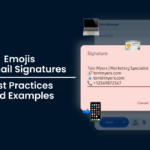 Learn how to use emojis in your email signatures