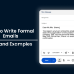 Learn how to write formal emails. Find writing tips and templates.