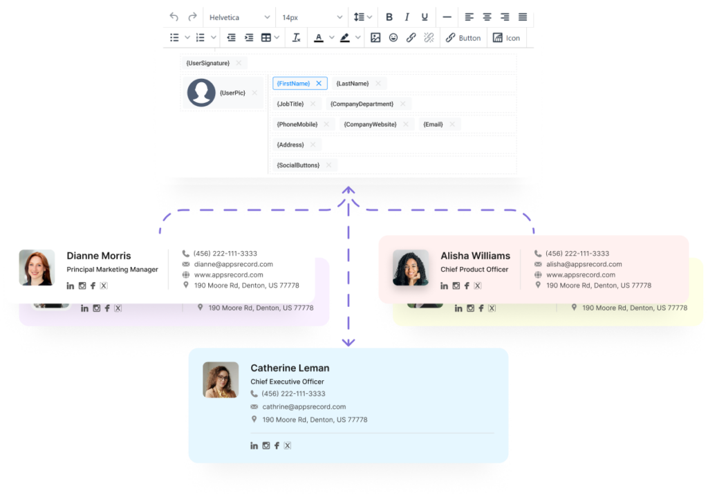 Learn how you can create stunning email signatures using the built-in email signature editor in BulkSignature, a versatile email signature editor