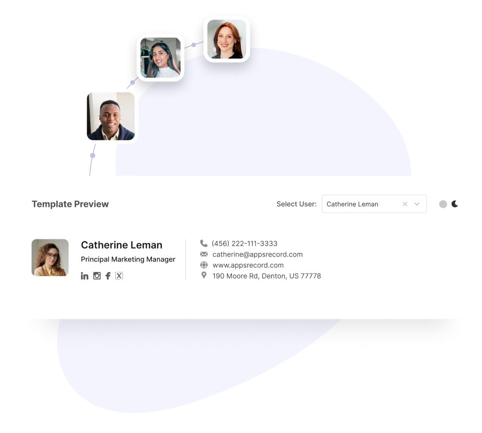 BulkSignature is a powerful email signature solution for Google Workspace that allows companies to create and manage thousands of email signatures for their whole company