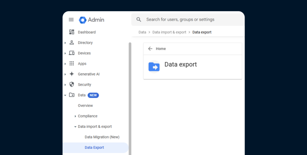 Learn why you need to export your data before cancelling your Google Workspace subscription