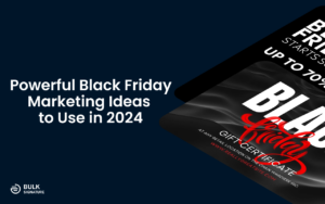 In this blog post you'll learn the latest innovative Black Friday marketing ideas and strategies to boost your sales