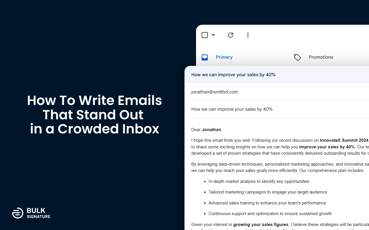 How To Write Emails That Stand Out in a Crowded Inbox