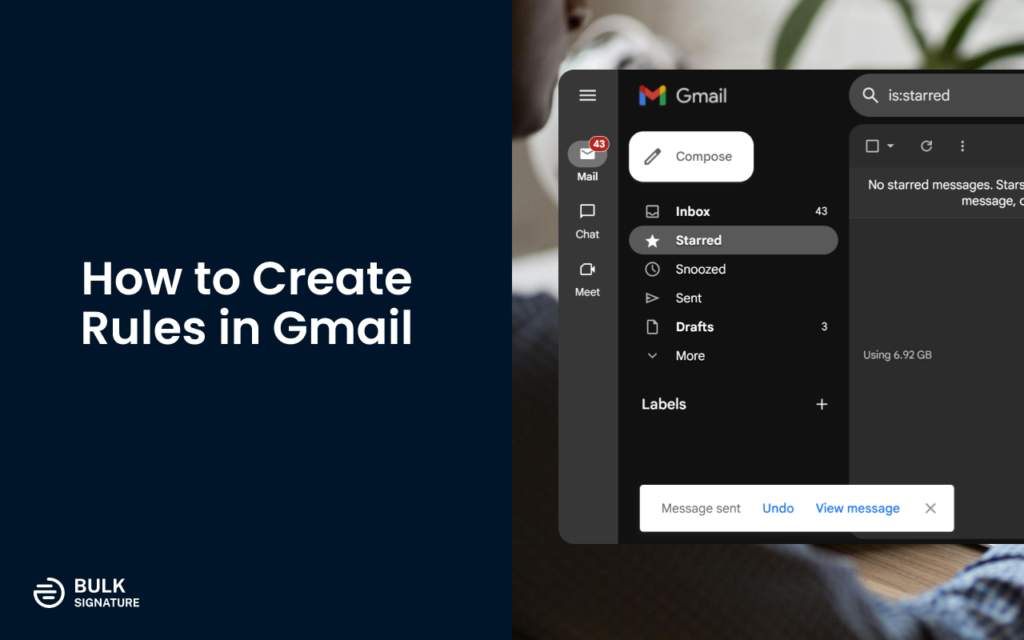 Learn how to create Rules in Gmail to filter or sort your emails as you want